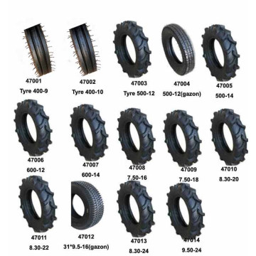 Farm Grassland Lawn Mower Tires (500-12)